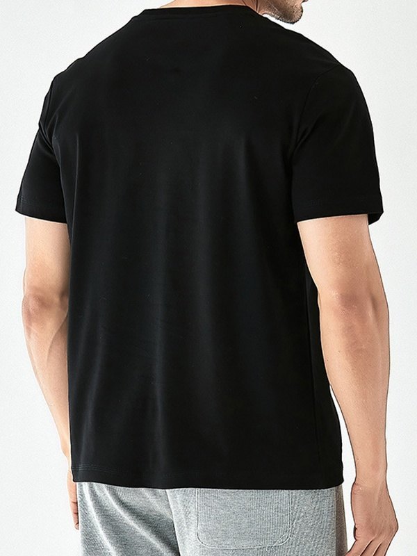Men’s Liquid Ammonia Cotton Short Sleeves