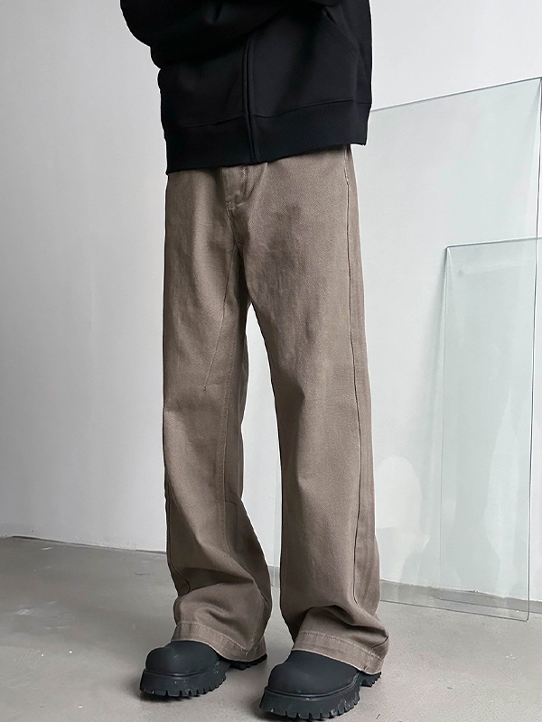 Men’s Vintage Straight Leg Loose Jeans