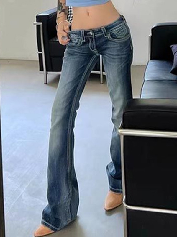 Slim Micro Flare Jeans