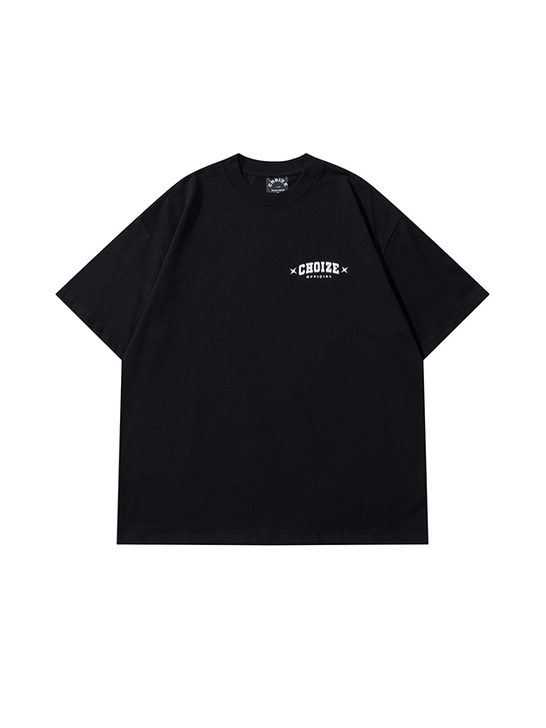 Men’s Star Print Oversized Short Sleeve Tee