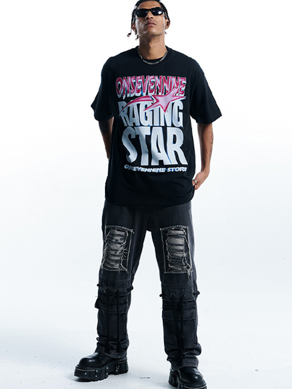 Men’s Street Oversized Short Sleeve Tee