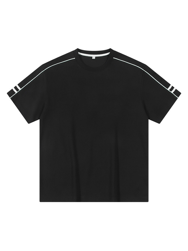 Men’s Solid Color Oversized Short Sleeve Tee
