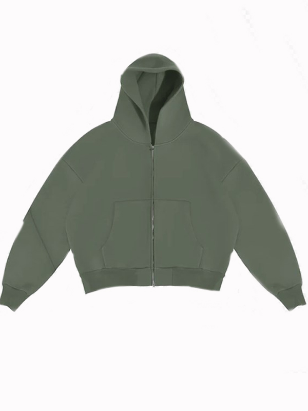 Men’s Solid Color Oversized Hoodie