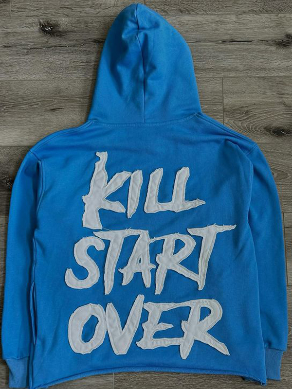 Men’s Lettering Oversized Hoodie