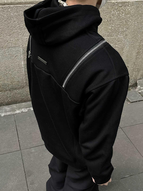 Men’s Zipper Oversized Hoodie