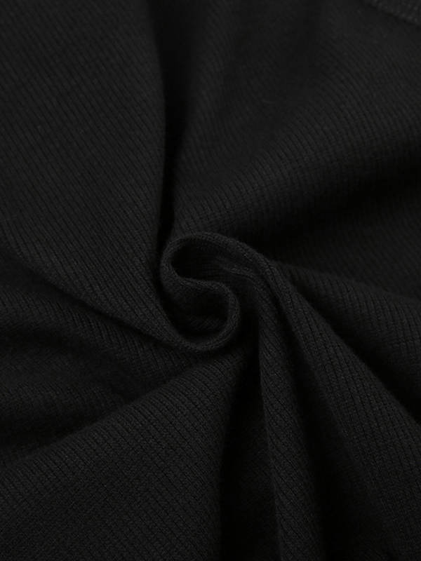 Street Shadow Print Ribbed Cropped Tank Top