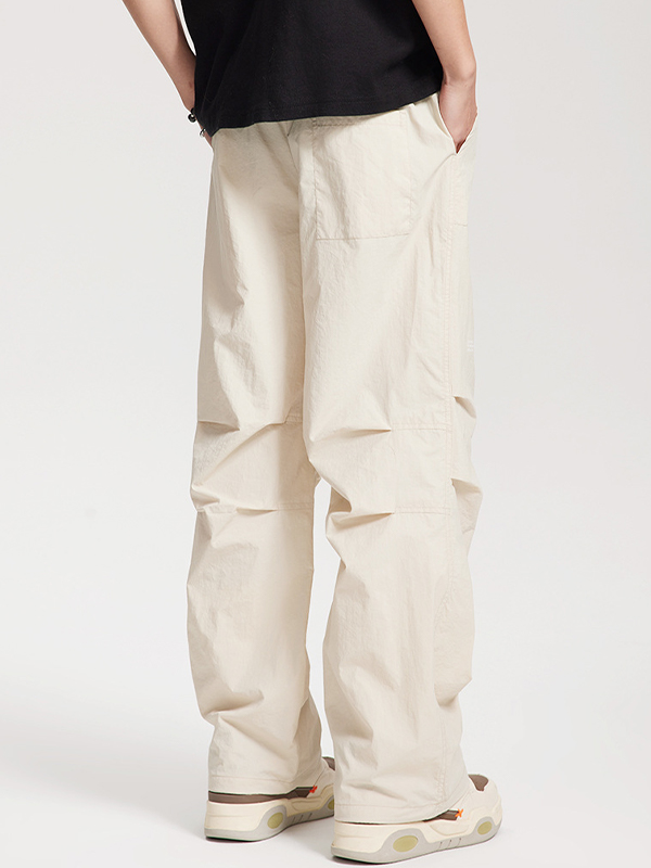 Men’s Casual Loose Straight Cargo Pants